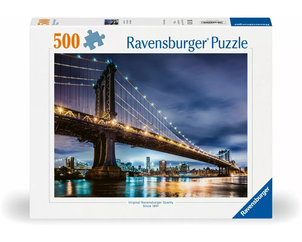 Erwachsenenpuzzle 500 Teile - New York - die Stadt, die niemals schläft