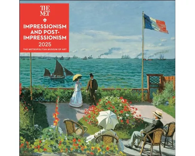 Impressionism and Post-Impressionism 2025 Wall Calendar