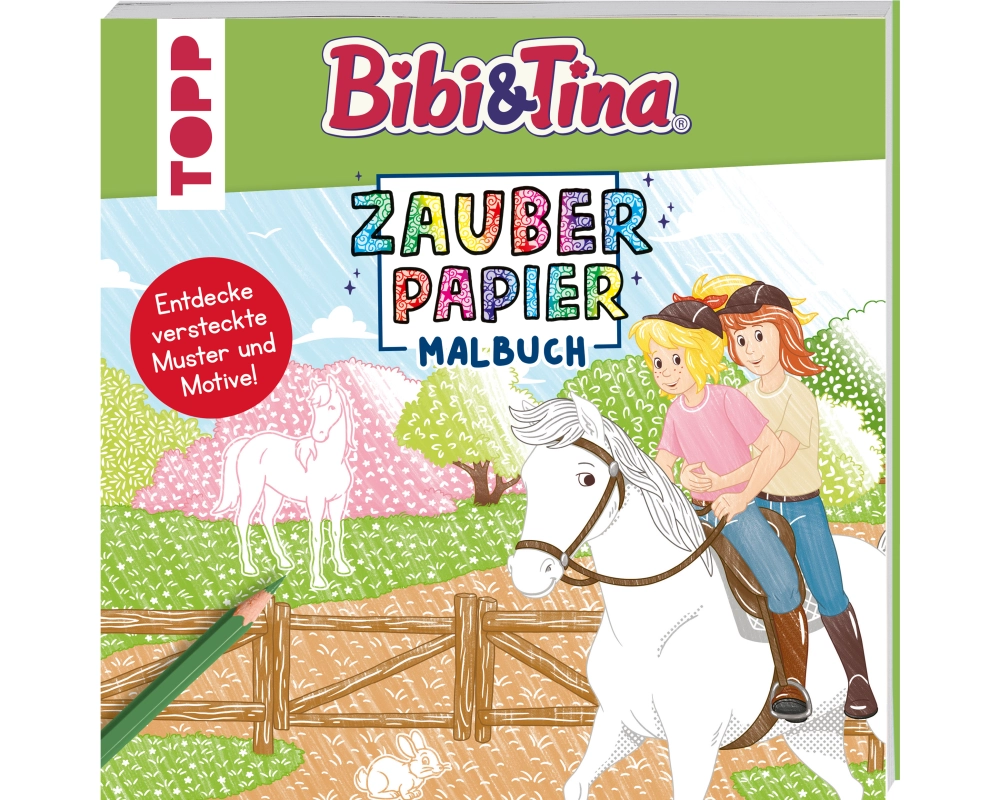 Zauberpapier Malbuch Bibi & Tina