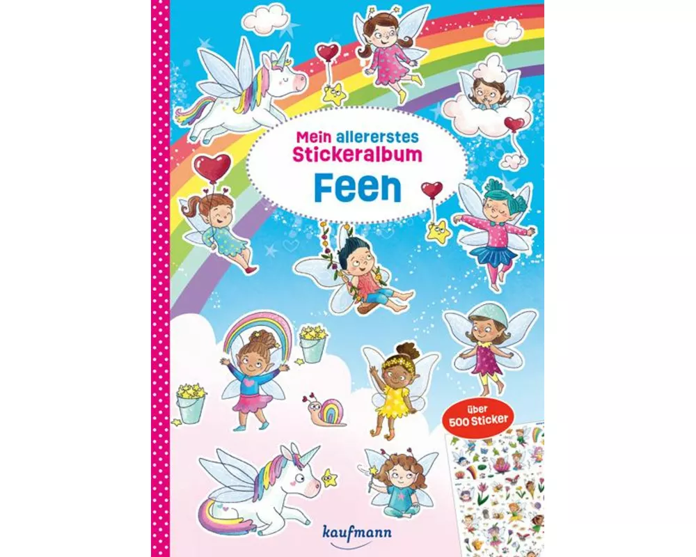 Mein allererstes Stickeralbum - Feen