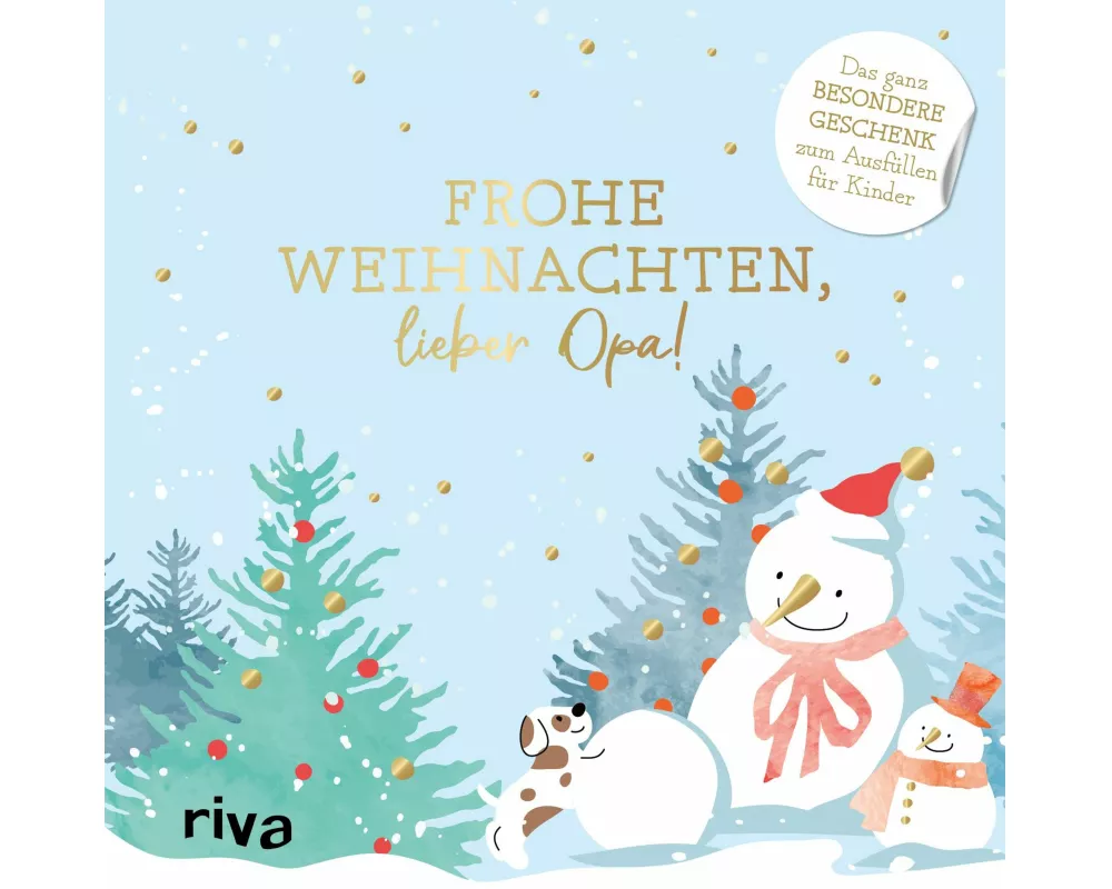 Frohe Weihnachten, lieber Opa!