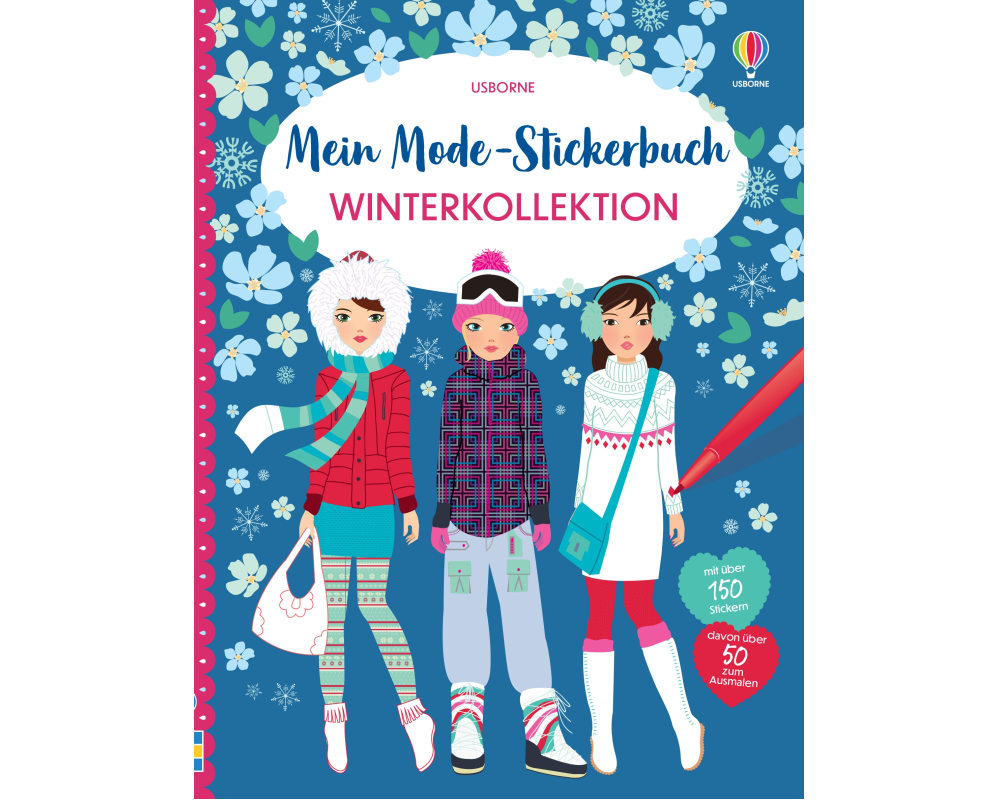 Mein Mode-Stickerbuch: Winterkollektion