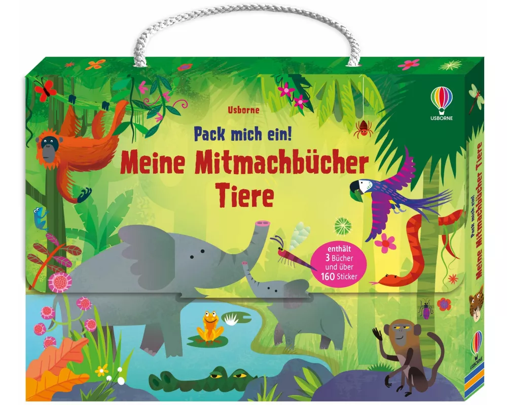 Pack mich ein! Meine Mitmachbücher: Tiere