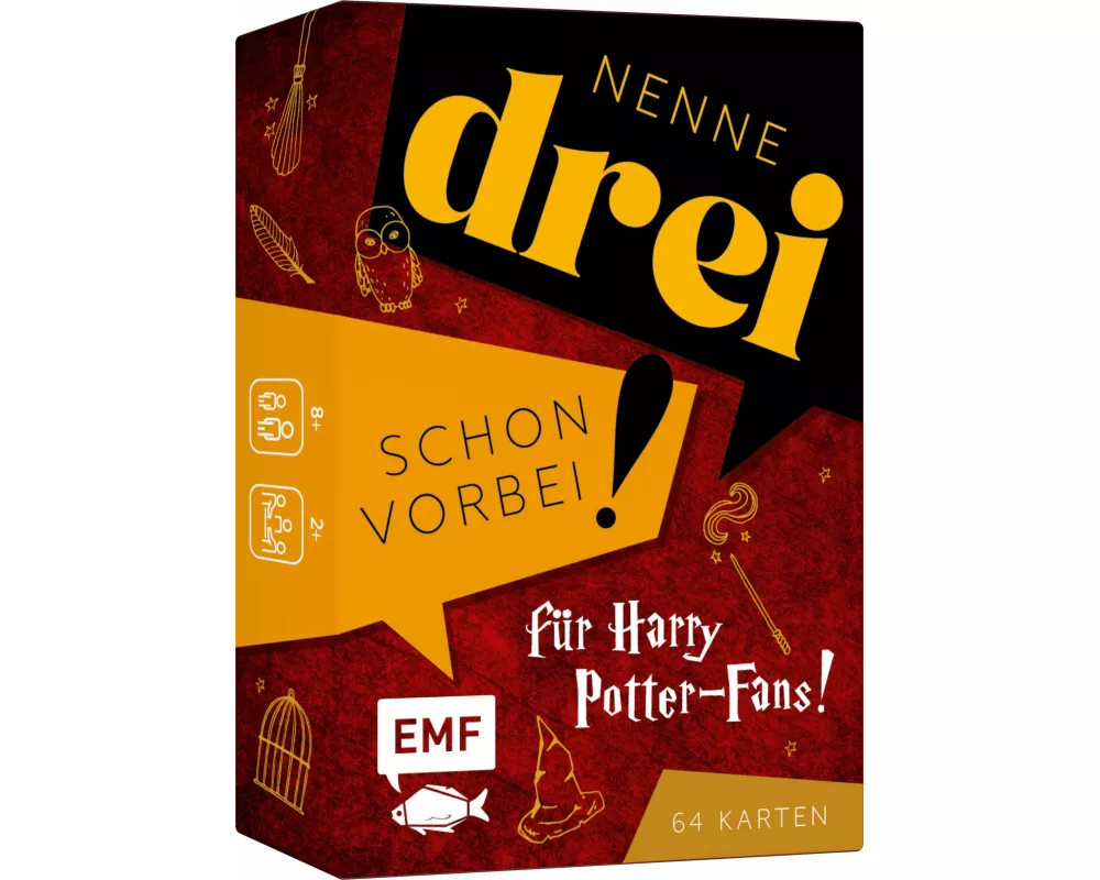 Kartenspiel: Nenne drei – schon vorbei! ... für Harry Potter-Fans!