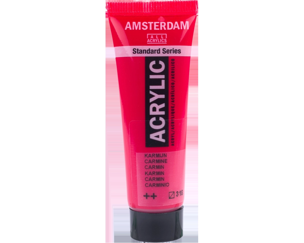 AMSTERDAM Acrylfarbe 20ml 17043180 Karmin 318