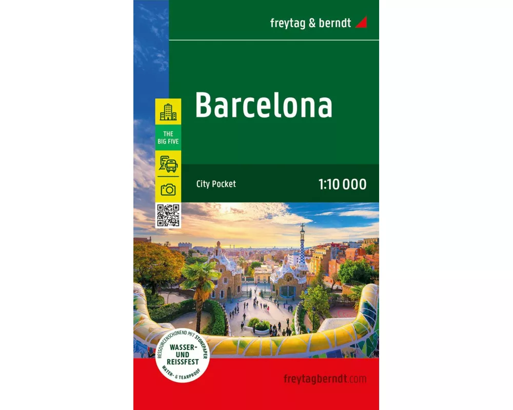 freytag & berndt Innenstadtplan Barcelona 1:10.000