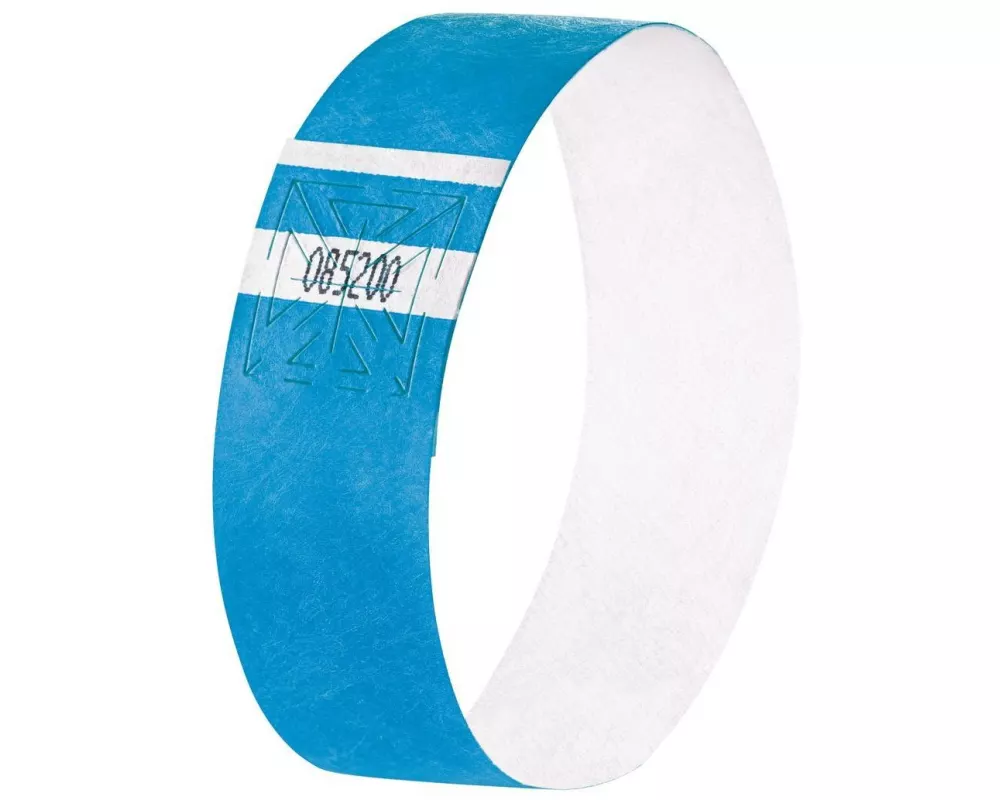 Sigel Eventbänder Super Soft 25.5 x 2.5 cm, 120 Blatt, Neon Blau