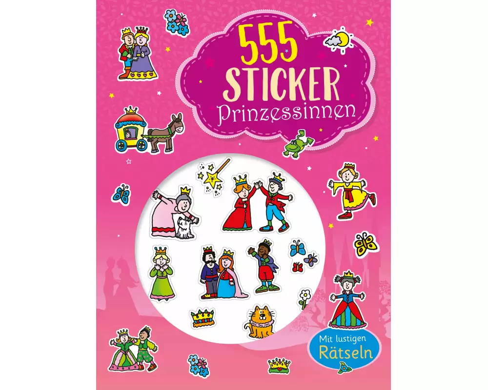 555 Sticker Prinzessinnen