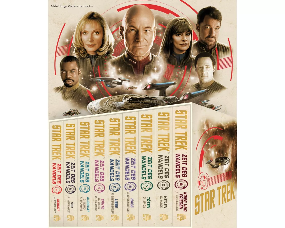 Star Trek – Zeit des Wandels | Band 1 bis 9 im Boxset – inklusive 9 Miniprints