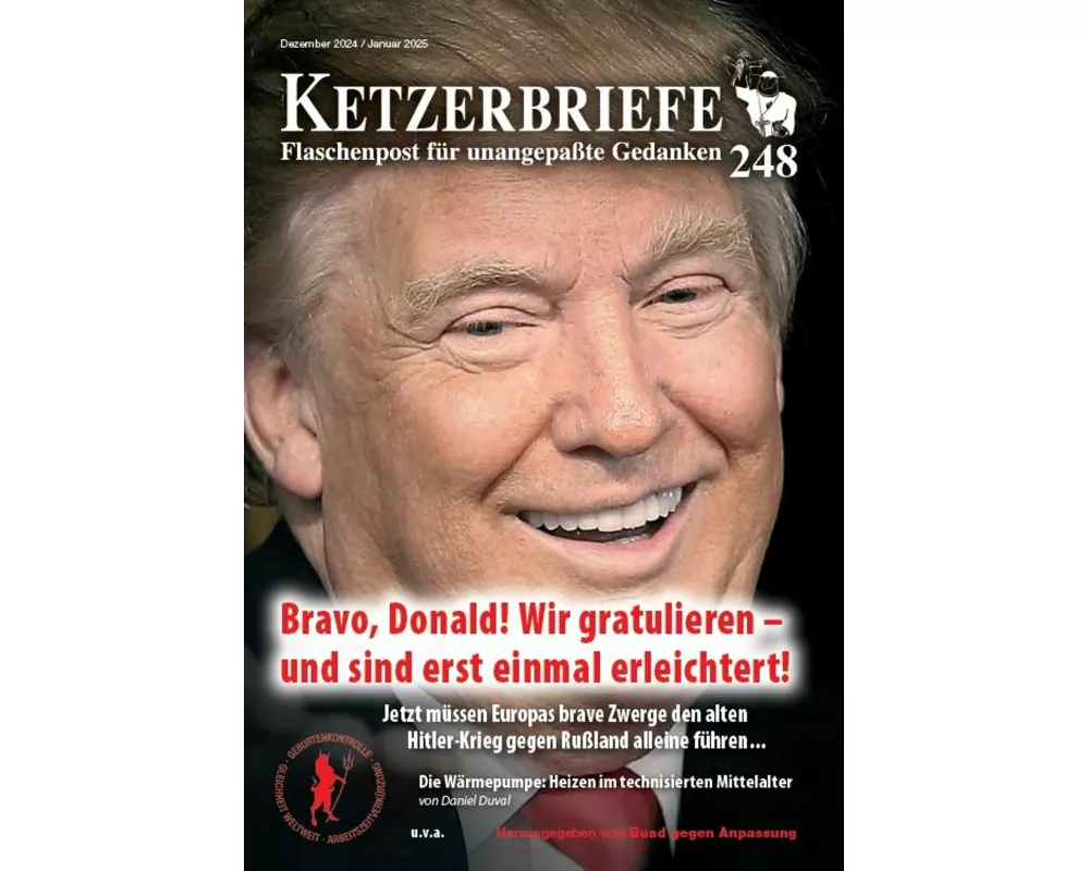 Bravo, Donald! Wir gratulieren - und sind erst einmal erleichtert!