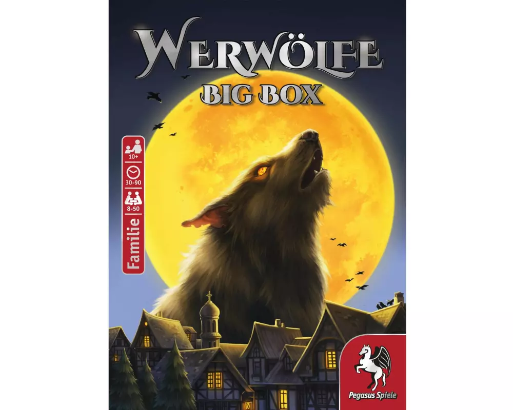 Pegasus Spiele Partyspiel Werwölfe Big Box -DE-