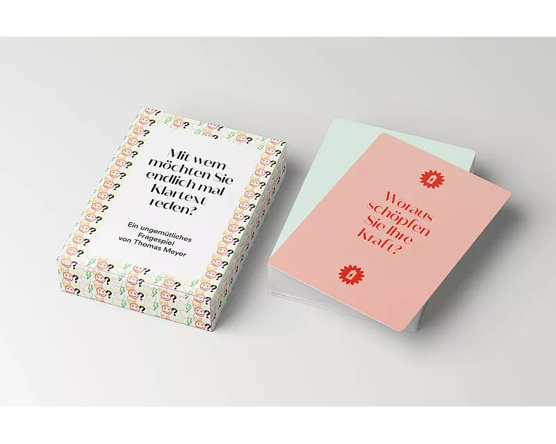 Mit wem möchten Sie endlich mal Klartext reden?