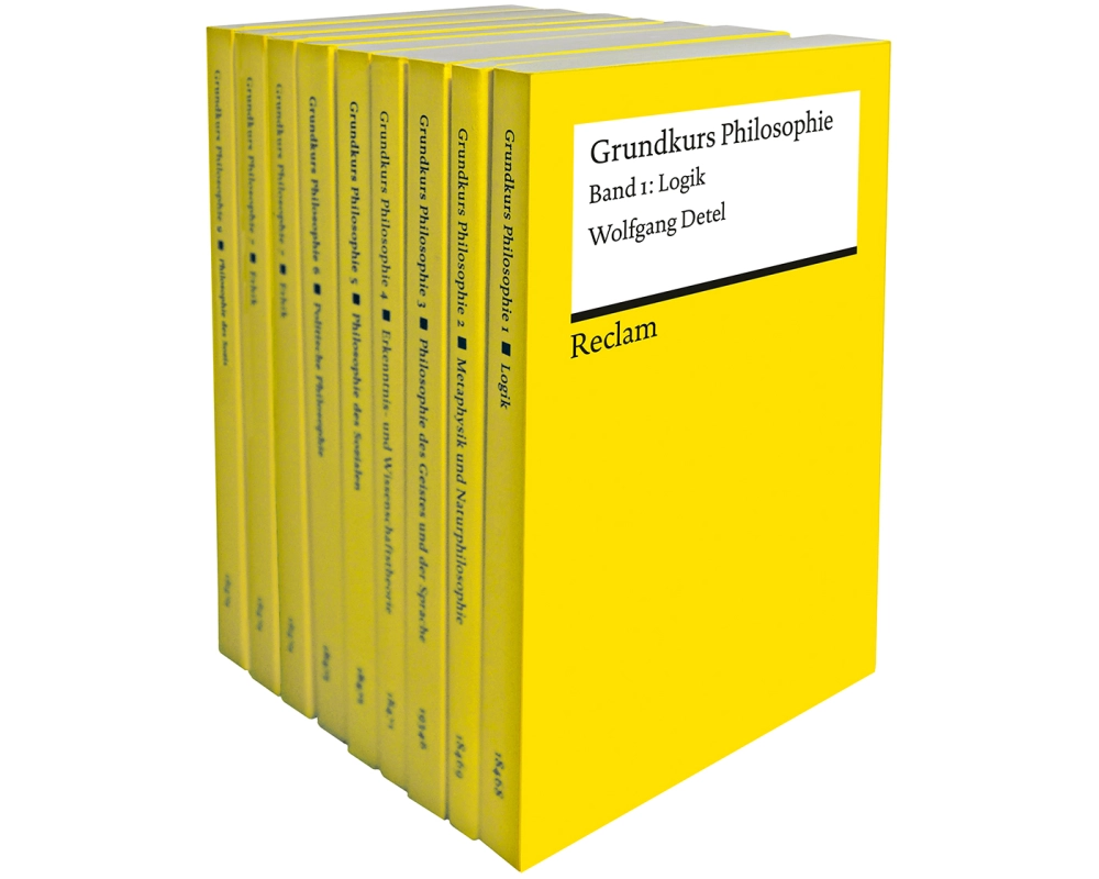 Grundkurs Philosophie. Neun Bände eingeschweißt