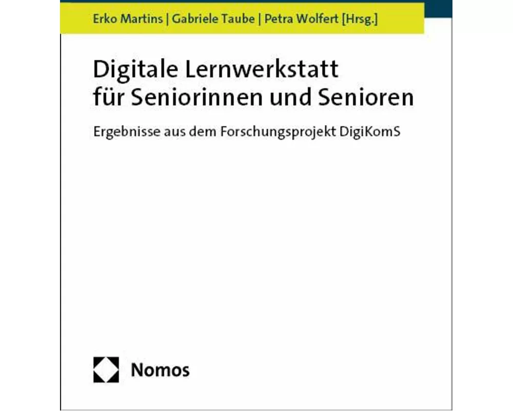 Digitale Lernwerkstatt für Seniorinnen und Senioren
