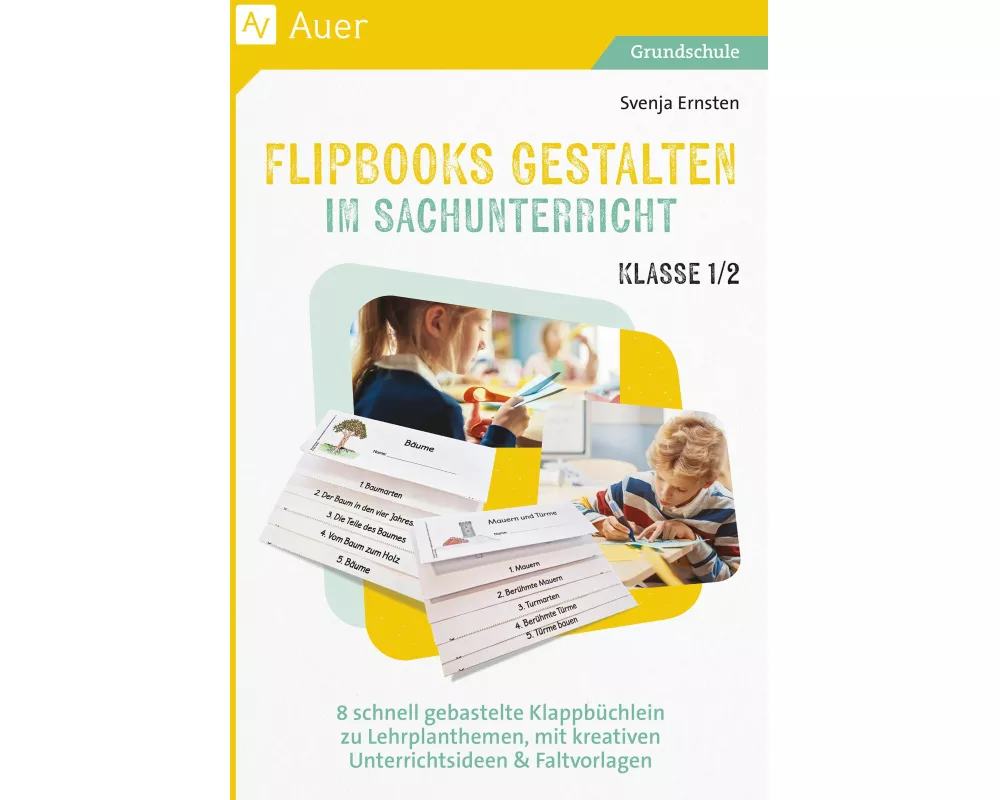 Flipbooks gestalten im Sachunterricht Klasse 1/2