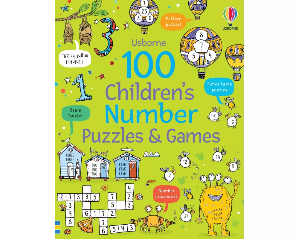 100 Children's Number Puzzles and Games