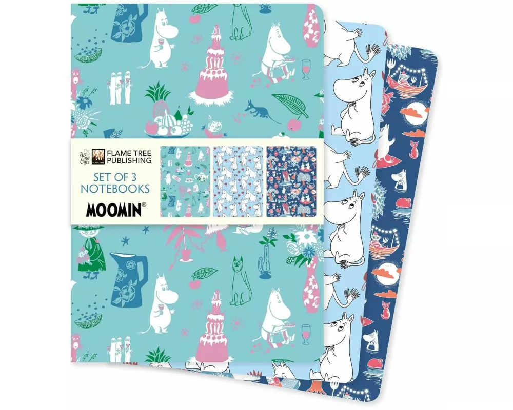 Moomin Classics Set of 3 Standard Notebooks
