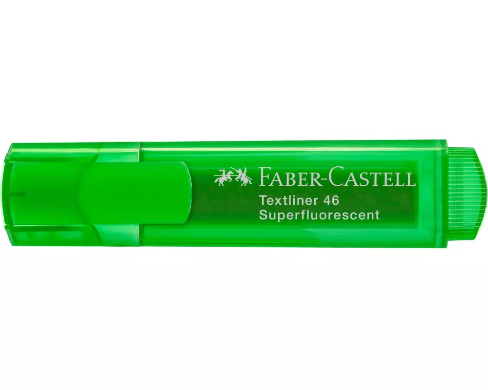 Faber-Castell Textmarker 1546 superfluorescent, Grün