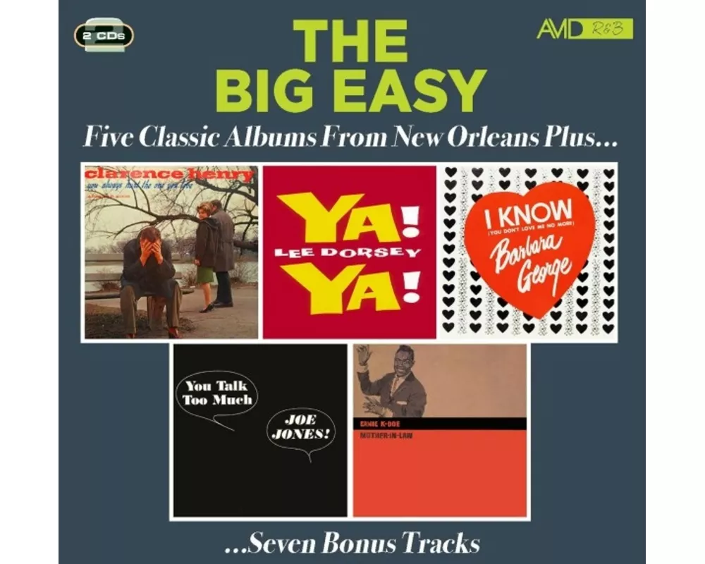 The Big Easy - Five Classic Albums from New Orlean