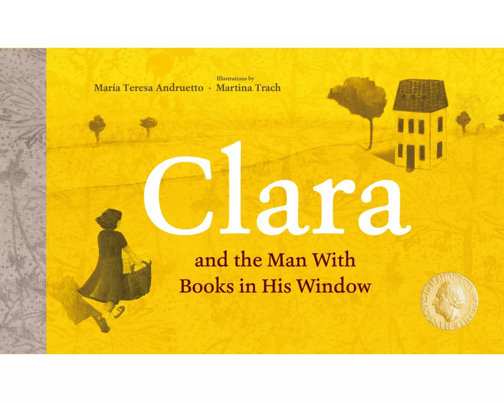 Clara and the Man With Books in his Window