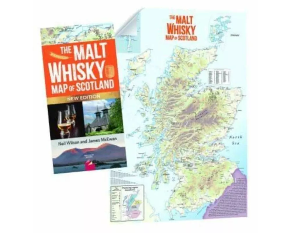 The MALT WHISKY MAP OF SCOTLAND