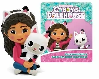 Tonie. Gabby's Dollhouse - Das Raumschiff / Gabby hat einen Schluckauf