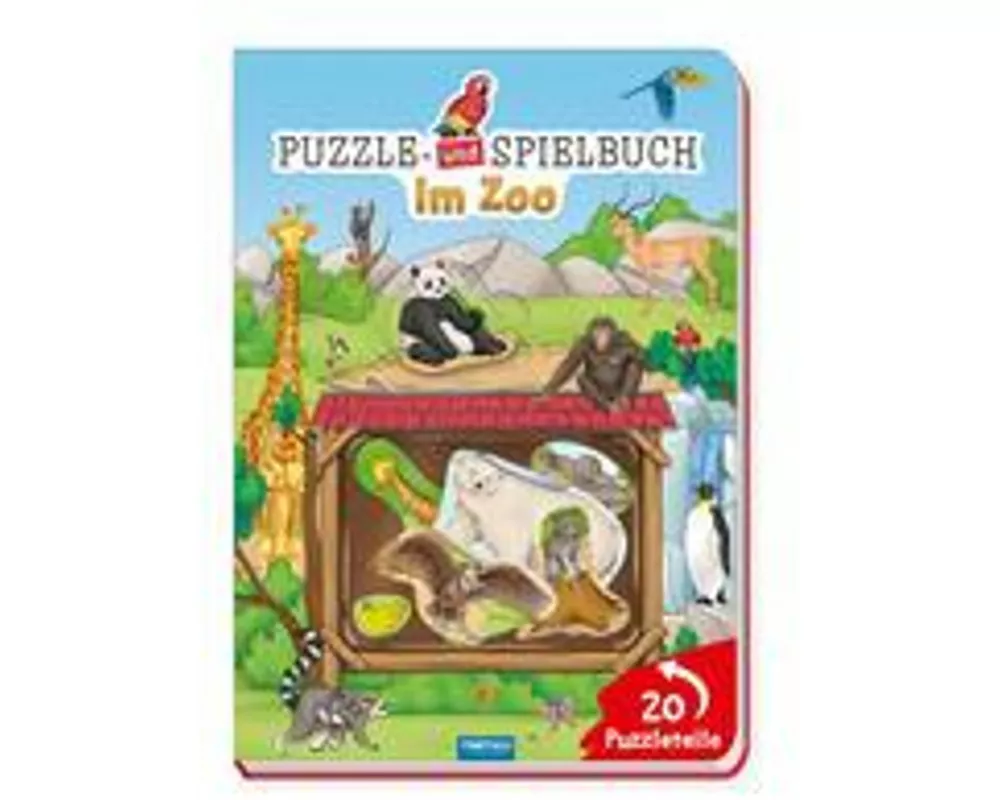 Trötsch Puzzlebuch Spielbuch Im Zoo