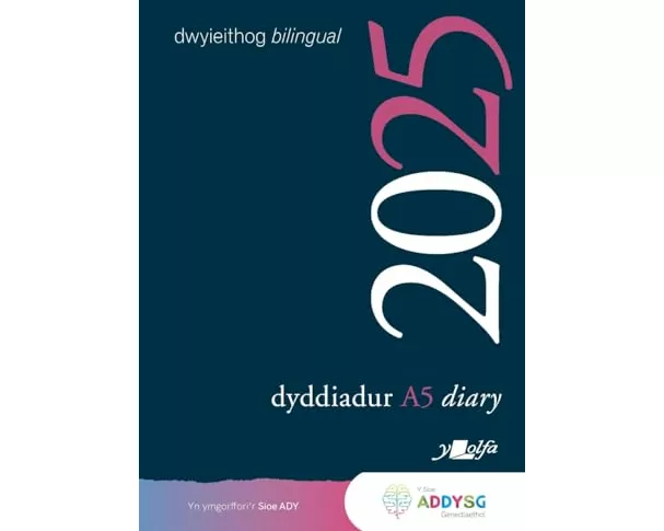 Dyddiadur Addysg A5 y Lolfa 2025 Diary