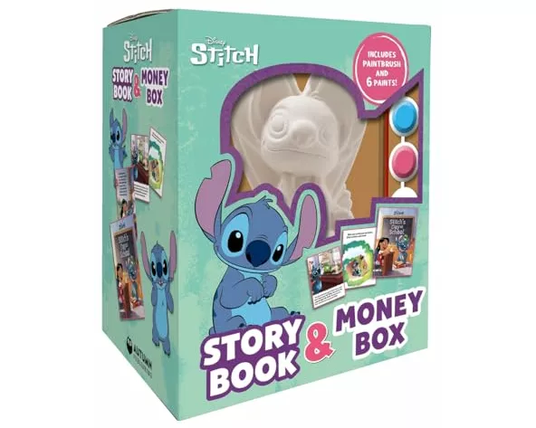 Disney Stitch: Story Book & Money Box
