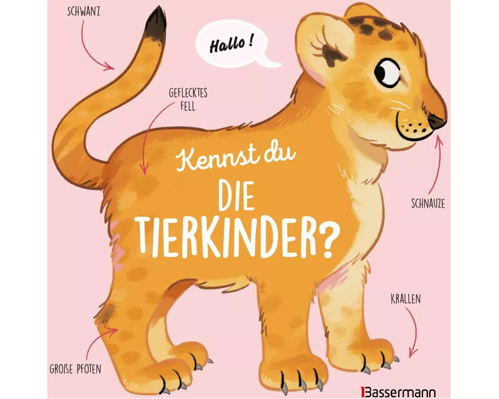 Kennst du die Tierkinder? - Sachbilderbuch für Kinder ab 3 Jahren
