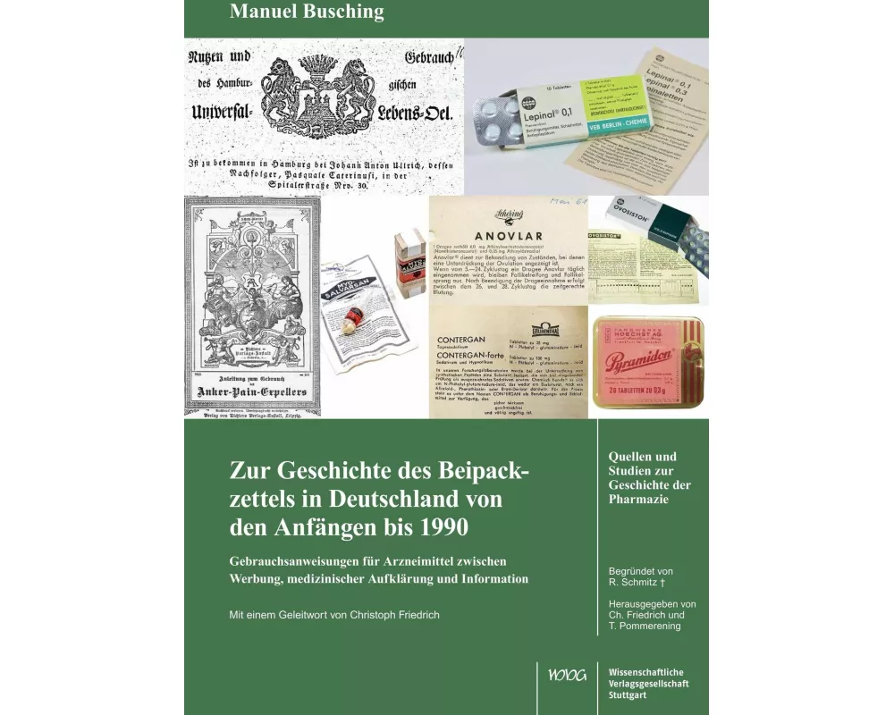 Zur Geschichte des Beipackzettels in Deutschland von den Anfängen bis 1990