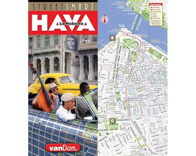 Streetsmart Havana Map by Vandam