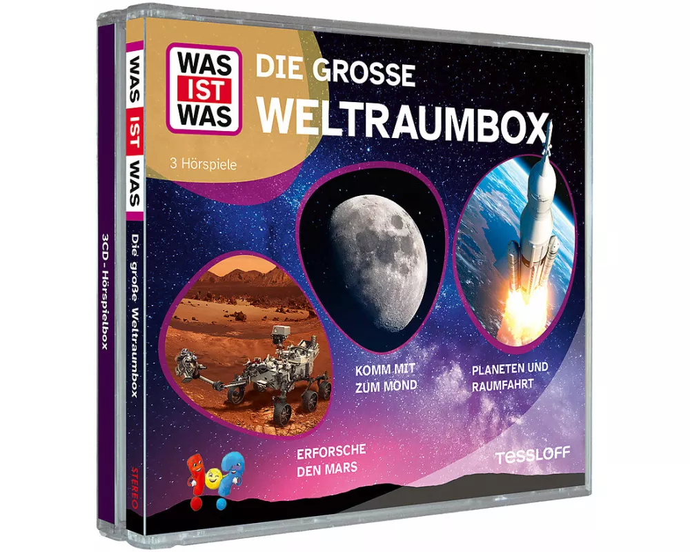 WAS IST WAS 3-CD Hörspielbox. Die große Weltraumbox