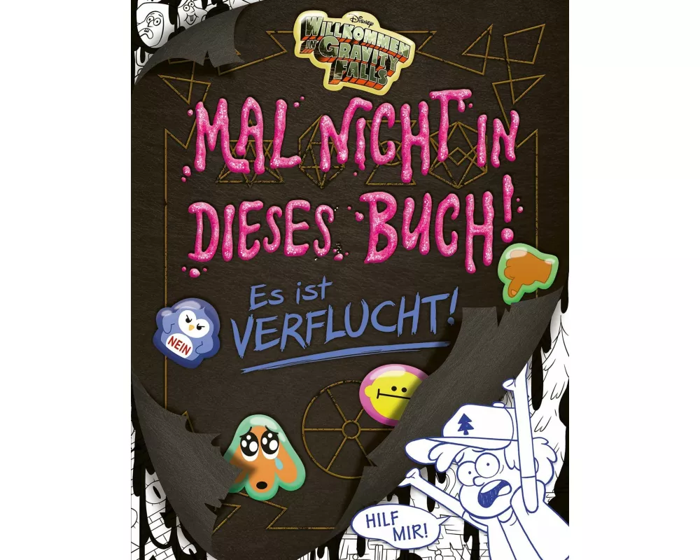 Willkommen in Gravity Falls - Mal nicht in dieses Buch! Es ist verflucht!