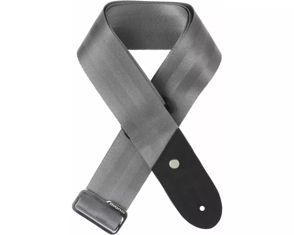 MONO Cases Gitarrengurt Warsaw Guitar Strap Nylon Grau