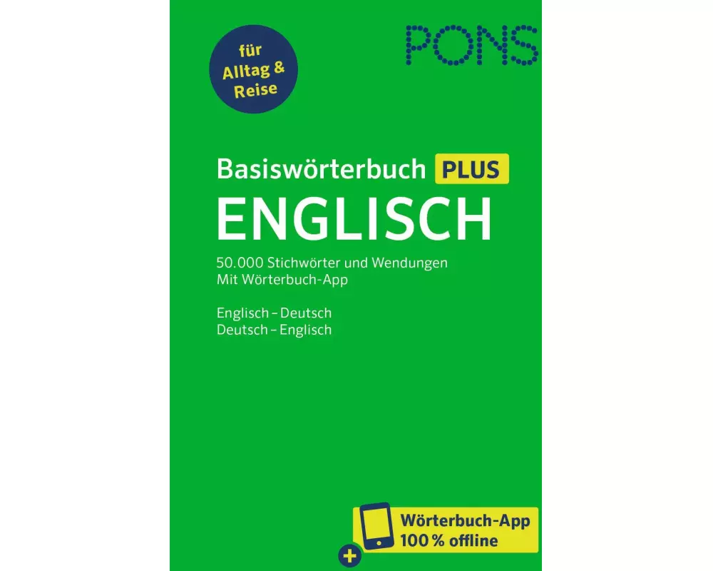 PONS Basiswörterbuch Plus Englisch