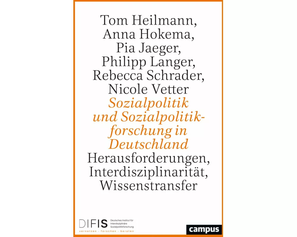 Sozialpolitik und Sozialpolitikforschung in Deutschland