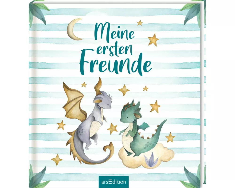 Meine ersten Freunde – Drachen (Aquarell-Optik)