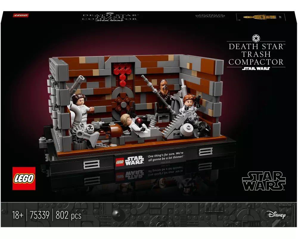 LEGO® Star Wars Müllpresse im Todesstern – Diorama 75339