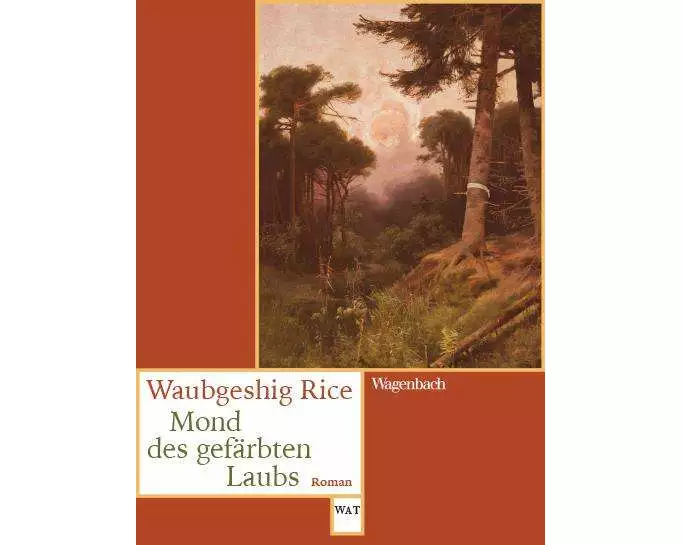 Mond des gefärbten Laubs