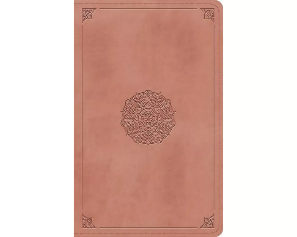 ESV Thinline Bible, Red Letter (Trutone, Blush Rose, Emblem Design)