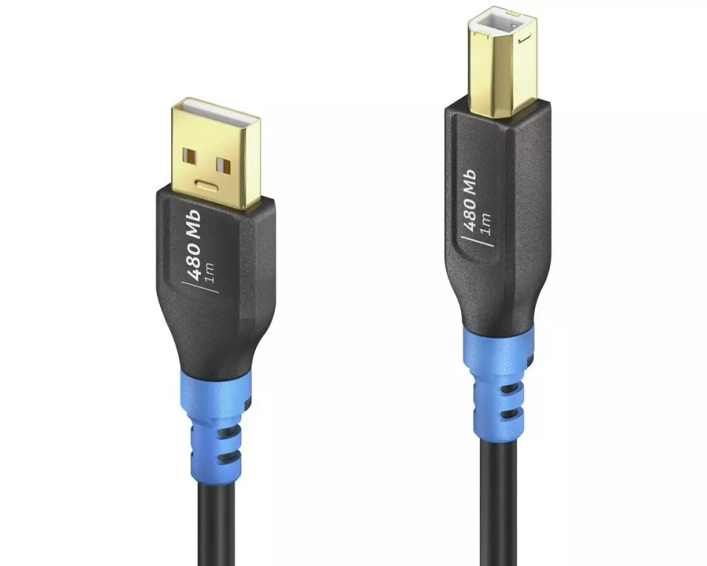 PureLink FlexInstall USB 2.0-Kabel Premium USB-A - USB-B 0.5 m