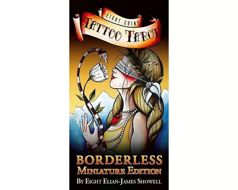 Eight Coins' Tattoo Tarot Borderless Miniature Edition