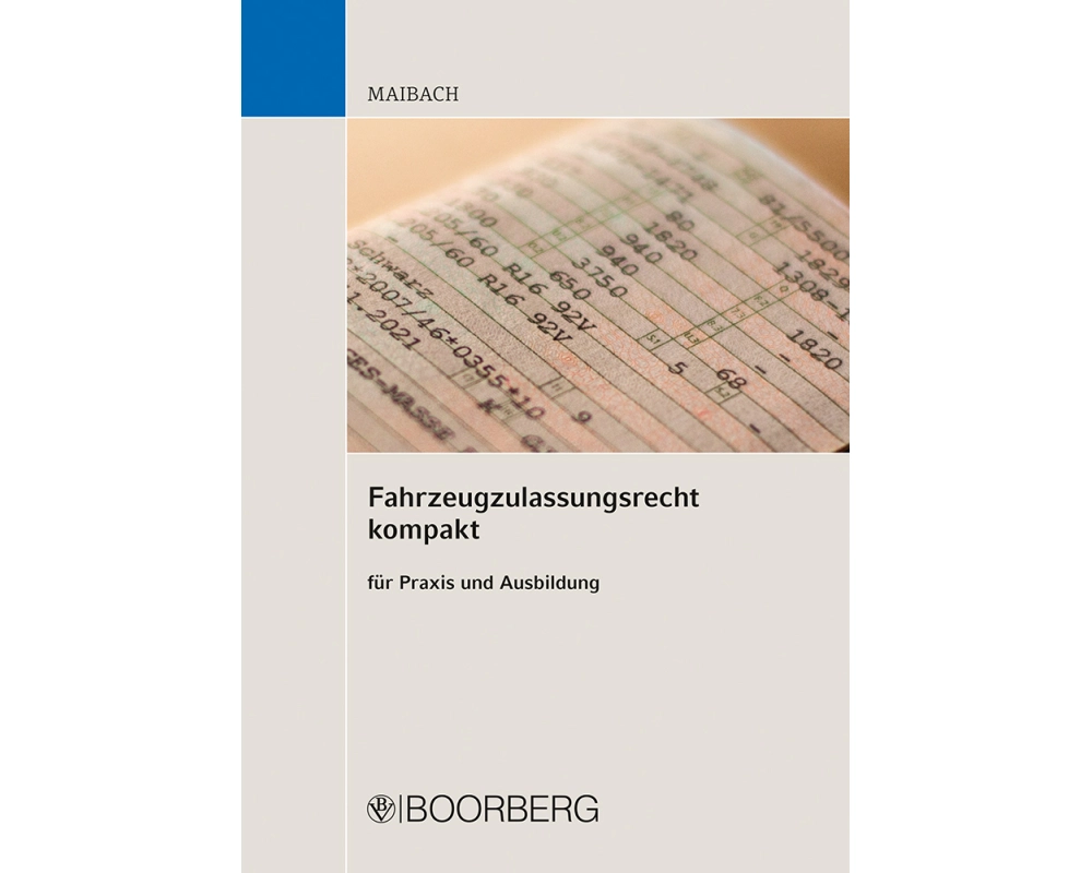 Fahrzeugzulassungsrecht kompakt