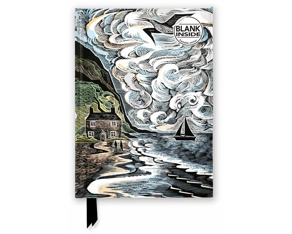 Angela Harding: Curlew Cry (Foiled Blank Journal)