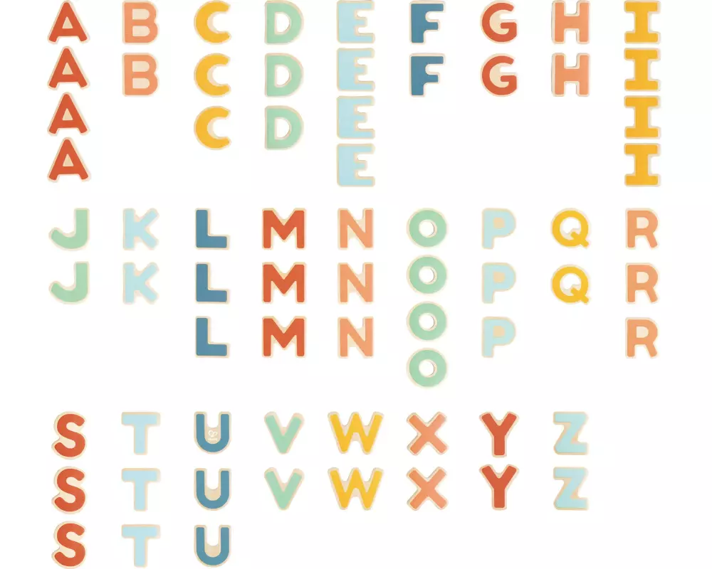 Hape Magnetic Letters 70 Stk.