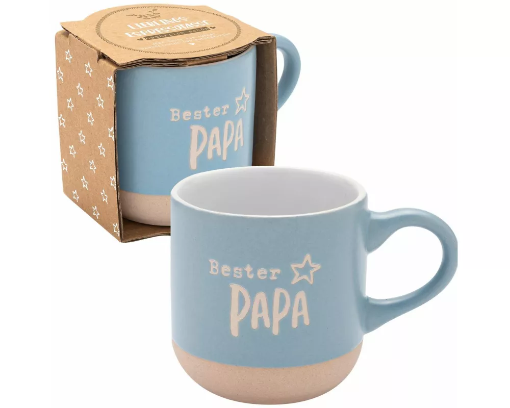 GRUSS & CO Espressotasse Motiv Papa, 10 cl