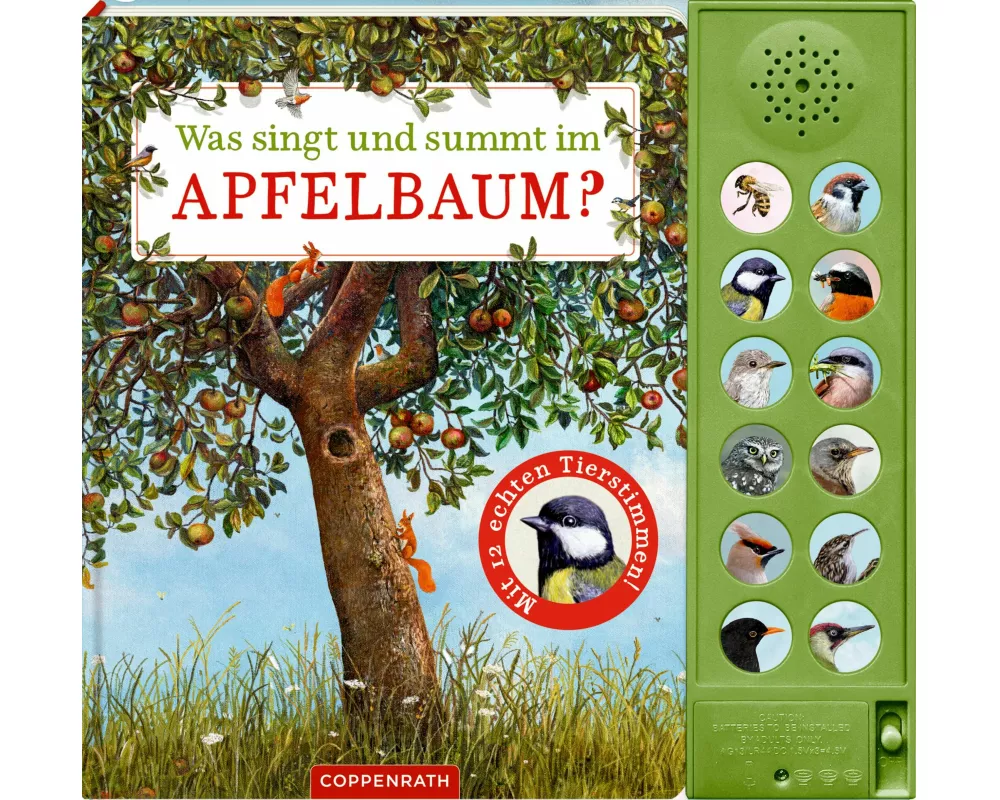 Was singt und summt im Apfelbaum?