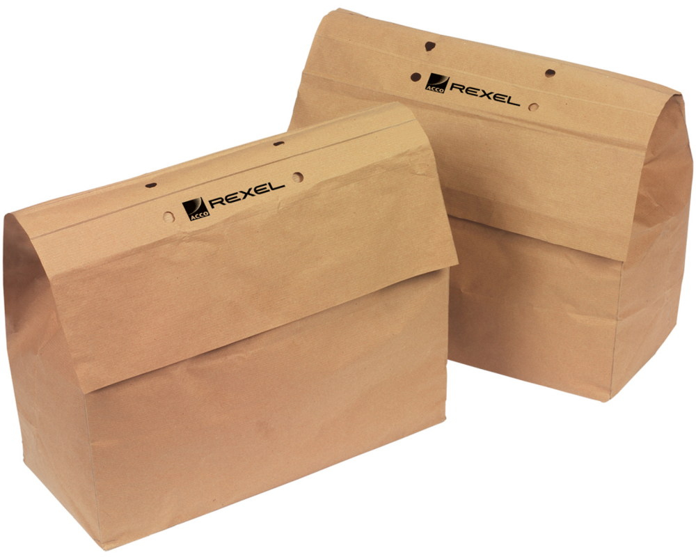 REXEL Abfallsack Recycelbar 23lt 2102247 braun 20 Stück