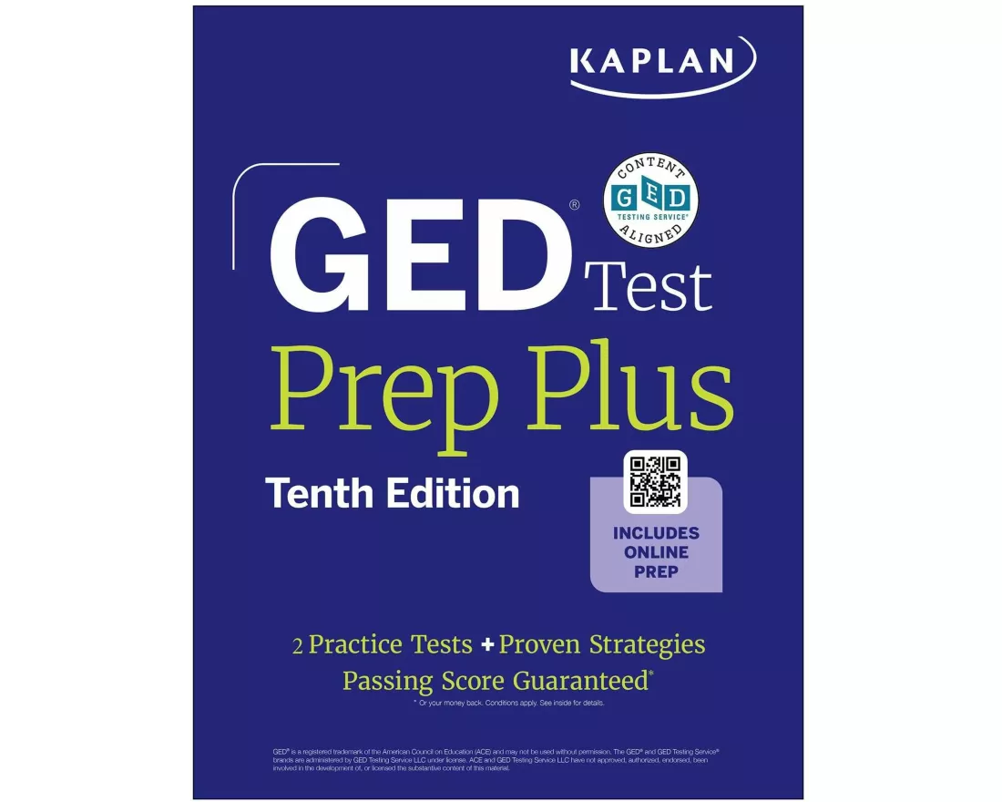 GED Test Prep Plus, Tenth Edition (2026): Includes a Diagnostic Pretest, 2 Full Length Practice Tests, 1000+ Practice Questions, and 60+ Online Videos